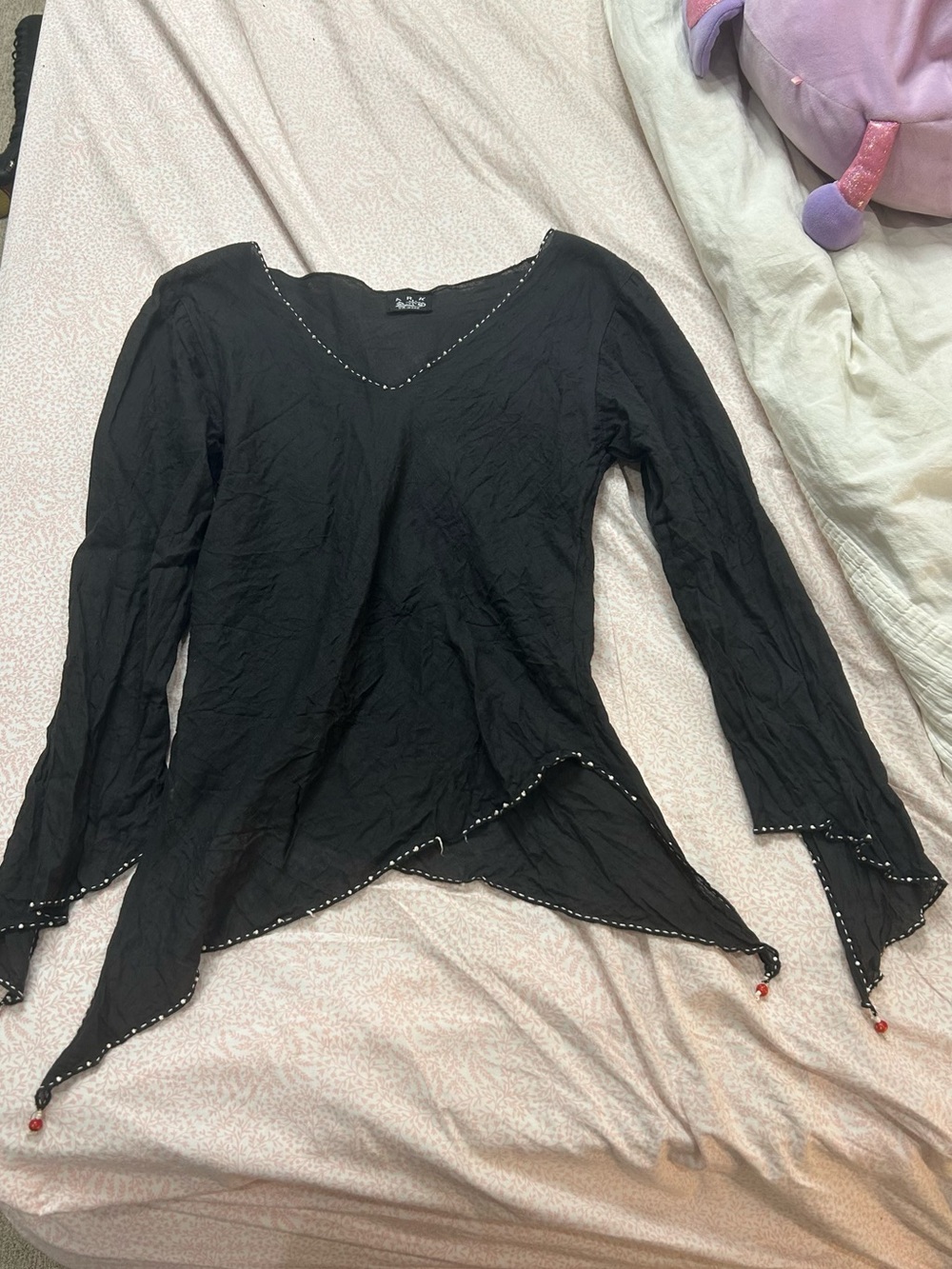 vintage asymmetrical top!